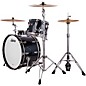 Ludwig Classic Maple 3-Piece Pro Beat Shell Pack With 24" Bass Drum Hybrid Black Sparkle