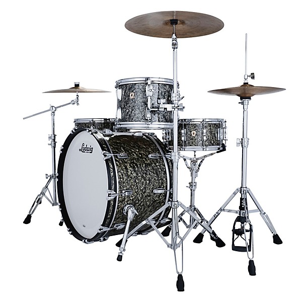 Ludwig Classic Maple Pro Beat 3-Piece Drum Shell Pack - Moss Green Pearl