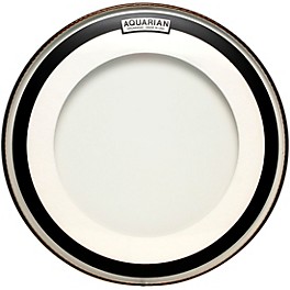 Aquarian Impact Clear Double Ply Bass Drum Head 24 in.