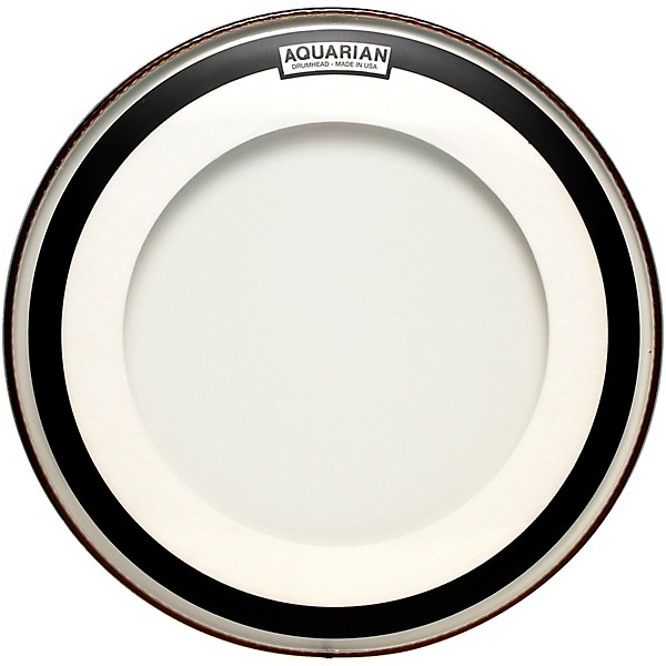 Aquarian Impact Clear Double Ply Bass Drum Head 24 in.