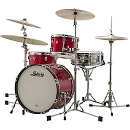 Ludwig Classic Maple 3-Piece Downbeat Shell Pack With 20" Bass Drum Red Sparkle