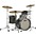 Ludwig Classic Maple 3-Piec... Ludwig Classic Maple 3-Piece Downbeat Shell Pack With 20" Bass Drum Vintage Black Oyster Pearl