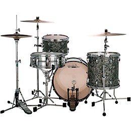 Ludwig Classic Maple Downbeat 3-Piece Drum Shell Pack - Black Pearl