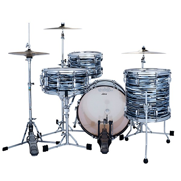 Ludwig Classic Maple Downbeat 3-Piece Drum Shell Pack - Black Oyster