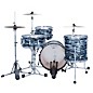 Ludwig Classic Maple Downbeat 3-Piece Drum Shell Pack - Black Oyster