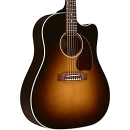 Gibson 2018 J-45 Electric Cutaway Acoustic-Electric Guitar Vintage Sunburst