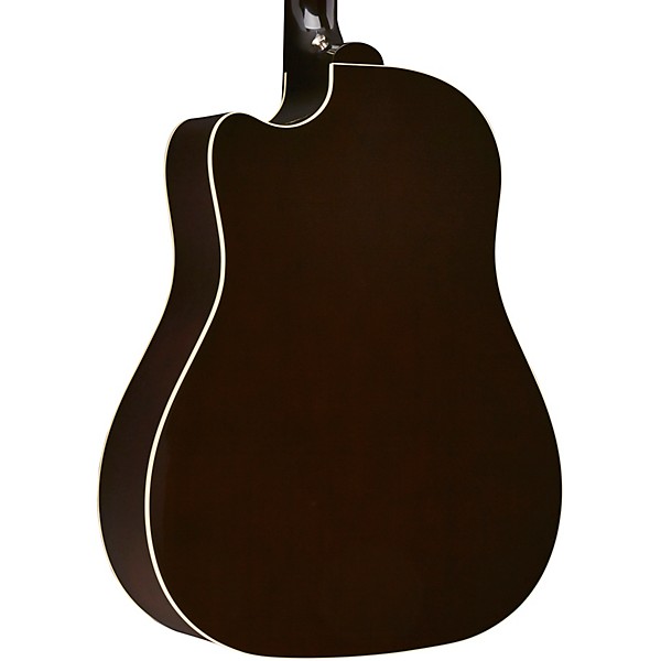 Gibson 2018 J-45 Electric Cutaway Acoustic-Electric Guitar Vintage Sunburst