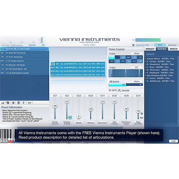 Vienna Symphonic Library Piccolo Upgrade to Full Library Software Download