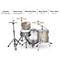 Ludwig Classic Maple Fab 3-Piece Drum Shell Pack - Classic Olive Pearl