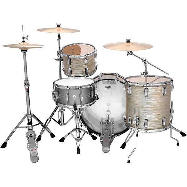 Ludwig Classic Maple Fab 3-Piece Drum Shell Pack - Classic Olive Pearl