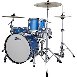 Ludwig Classic Maple Fab 3-Piece Drum Shell Pack - Blue Sparkle