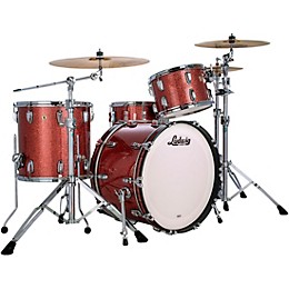 Ludwig Classic Maple 3-Piece Fab Shell Pack With 22" Bass Drum Hybrid Copper Sparkle