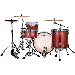 Ludwig Classic Maple 3-Piece Fab Shell Pack With 22" Bass Drum Hybrid Copper Sparkle