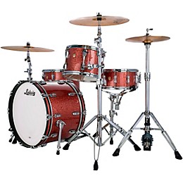 Ludwig Classic Maple 3-Piece Fab Shell Pack With 22" Bass Drum Hybrid Copper Sparkle