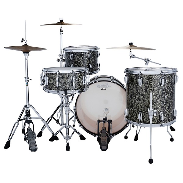 Ludwig Classic Maple Fab 3-Piece Drum Shell Pack - Moss Green Pearl