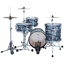 Ludwig Classic Maple Fab 3-Piece Drum Shell Pack - Black Oyster