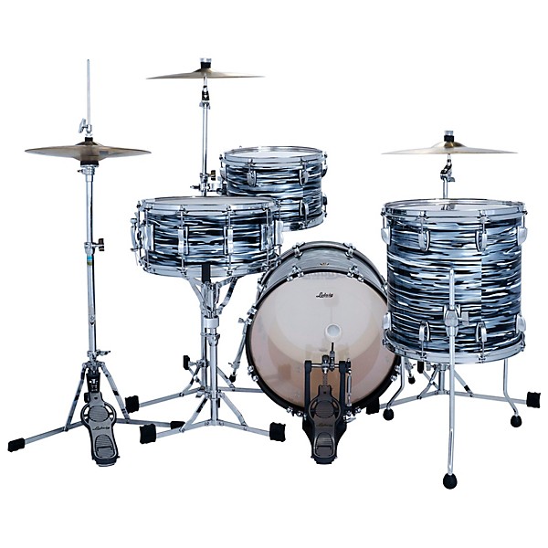 Ludwig Classic Maple Fab 3-Piece Drum Shell Pack - Black Oyster