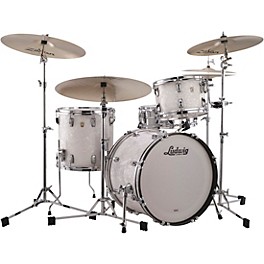 Ludwig Classic Maple 3-Piece Jazzette Shell Pack with 18 in. Bass Drum White Marine Pearl