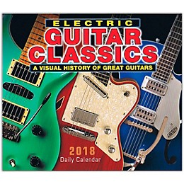 Hal Leonard 2018 Electric Guitar Classics Daily Desk Calendar