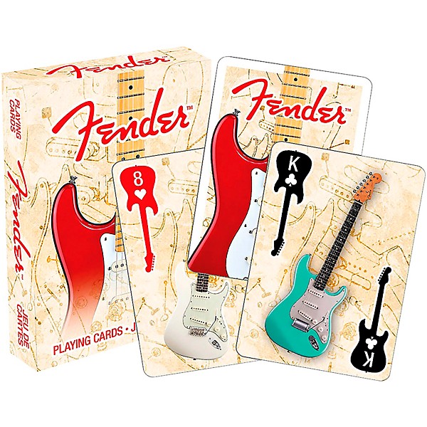 Fender Stratocaster Playing Card Deck