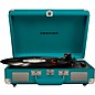 Open Box Crosley Cruiser Deluxe Portable Turntable Vinyl Record Player with Built-in Speaker Level 1 Teal thumbnail