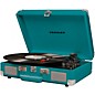 Open Box Crosley Cruiser Deluxe Portable Turntable Vinyl Record Player with Built-in Speaker Level 1 Teal