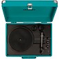 Open Box Crosley Cruiser Deluxe Portable Turntable Vinyl Record Player with Built-in Speaker Level 1 Teal