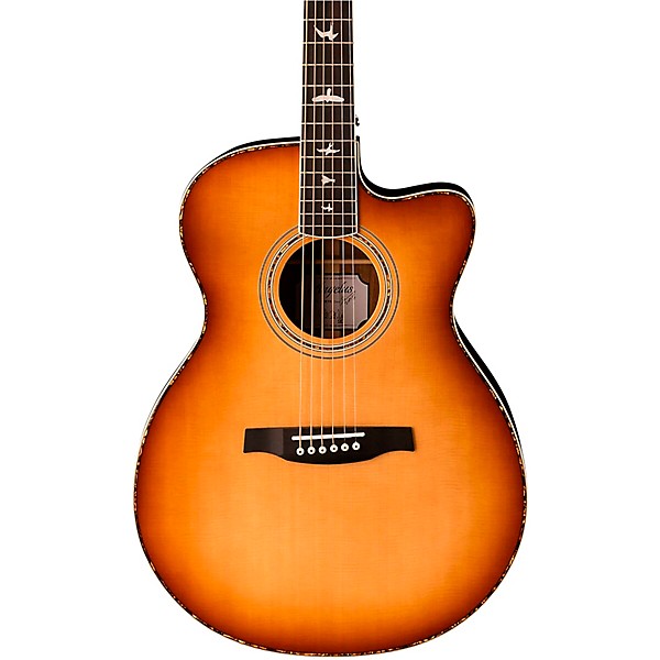 Open Box PRS SE A40E Angelus Acoustic-Electric Guitar Level 2 Tobacco Sunburst 194744183447