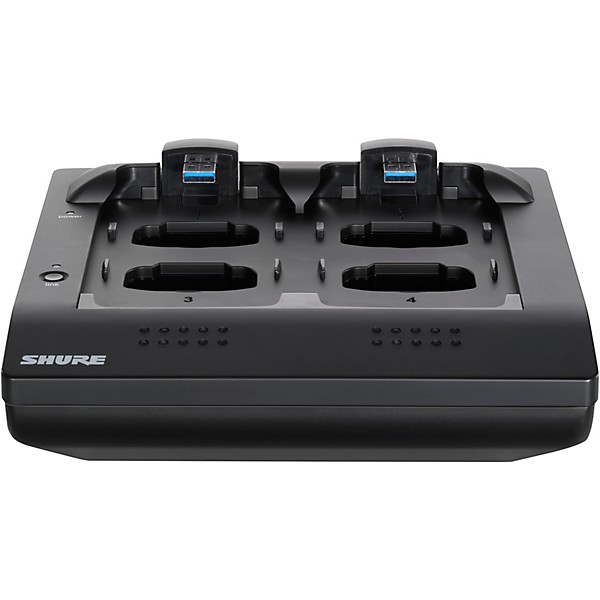 Shure MXWNCS4 Microflex 4-Channel Networked Charging Station