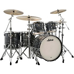 Ludwig Classic Maple 5-Piece Studio Shell Pack with 22 in. Bass Drum Vintage Black Oyster Pearl