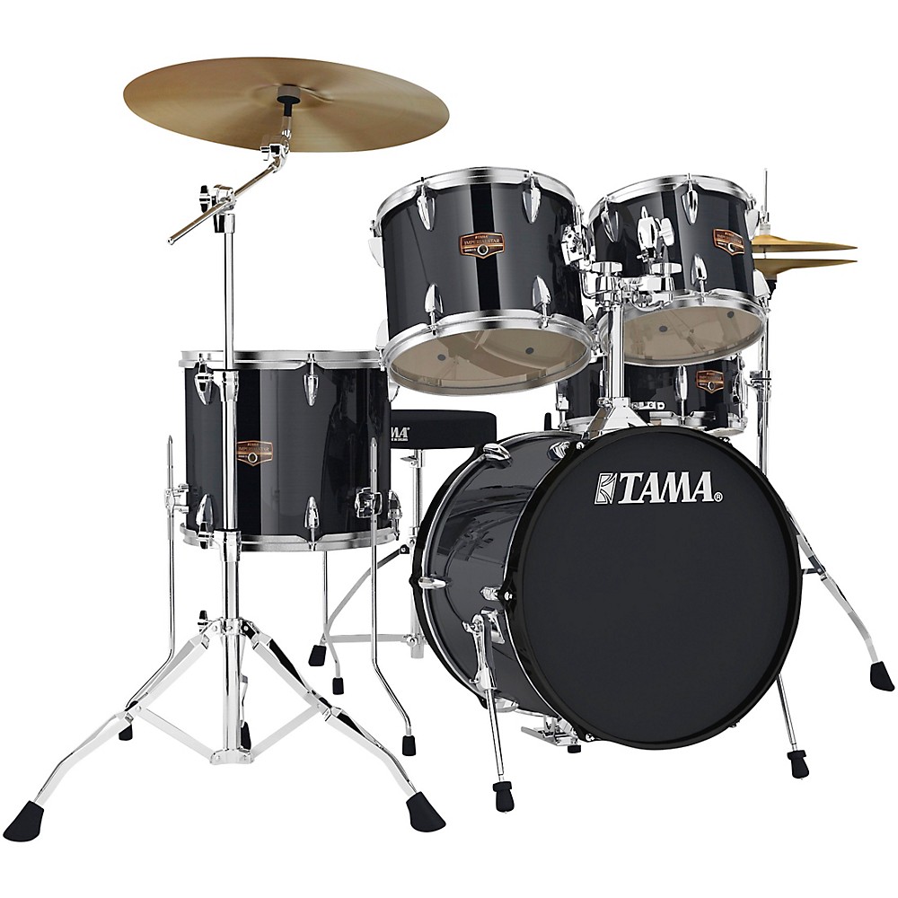 EAN 4515276977063 product image for Tama Imperialstar 18Inch Bass Drum 5-Piece Complete Kit W/ Meinl Hcs Cymbals Hai | upcitemdb.com