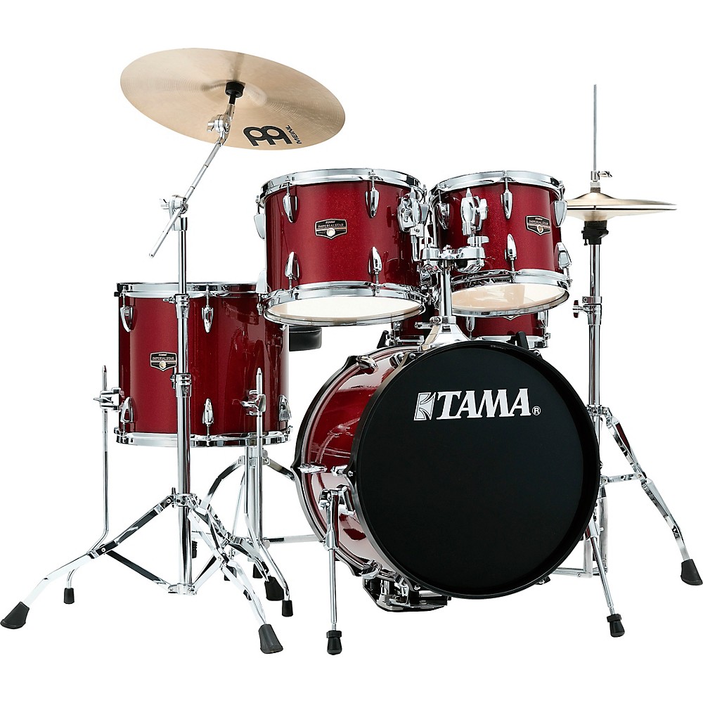 EAN 4515276977056 product image for Tama Imperialstar 18Inch Bass Drum 5-Piece Complete Kit W/ Meinl Hcs Cymbals Can | upcitemdb.com