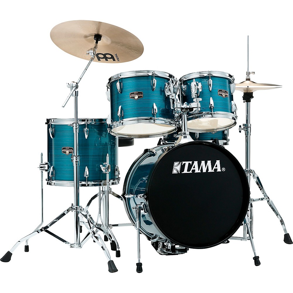 EAN 4515276977070 product image for Tama Imperialstar 18Inch Bass Drum 5-Piece Complete Kit W/ Meinl Hcs Cymbals Hai | upcitemdb.com