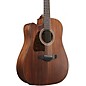 Ibanez AW54LCEOPN Left-Handed Dreadnought Acoustic-Electric Guitar Natural thumbnail