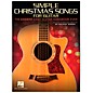 Hal Leonard Simple Christmas Songs For Guitar - The Easiest Easy Guitar Songbook Ever thumbnail