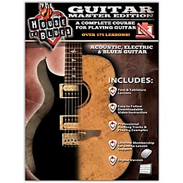 Rock House House of Blues Guitar Master Edition Book/Online Audio & Video