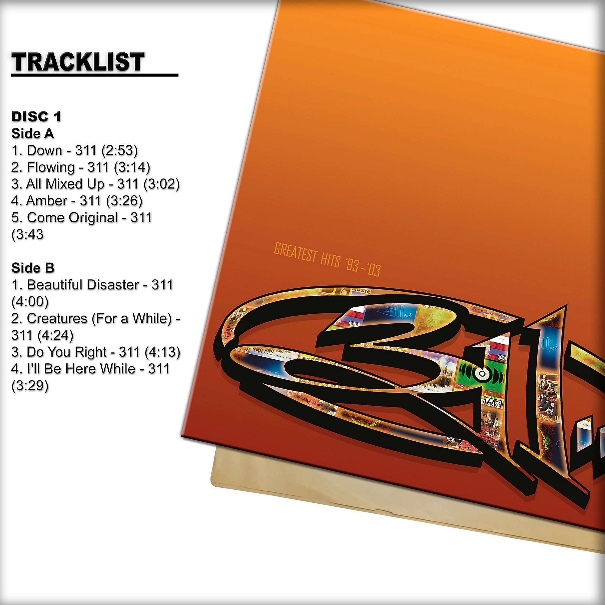 311 - Greatest Hits '93-03 | Guitar Center