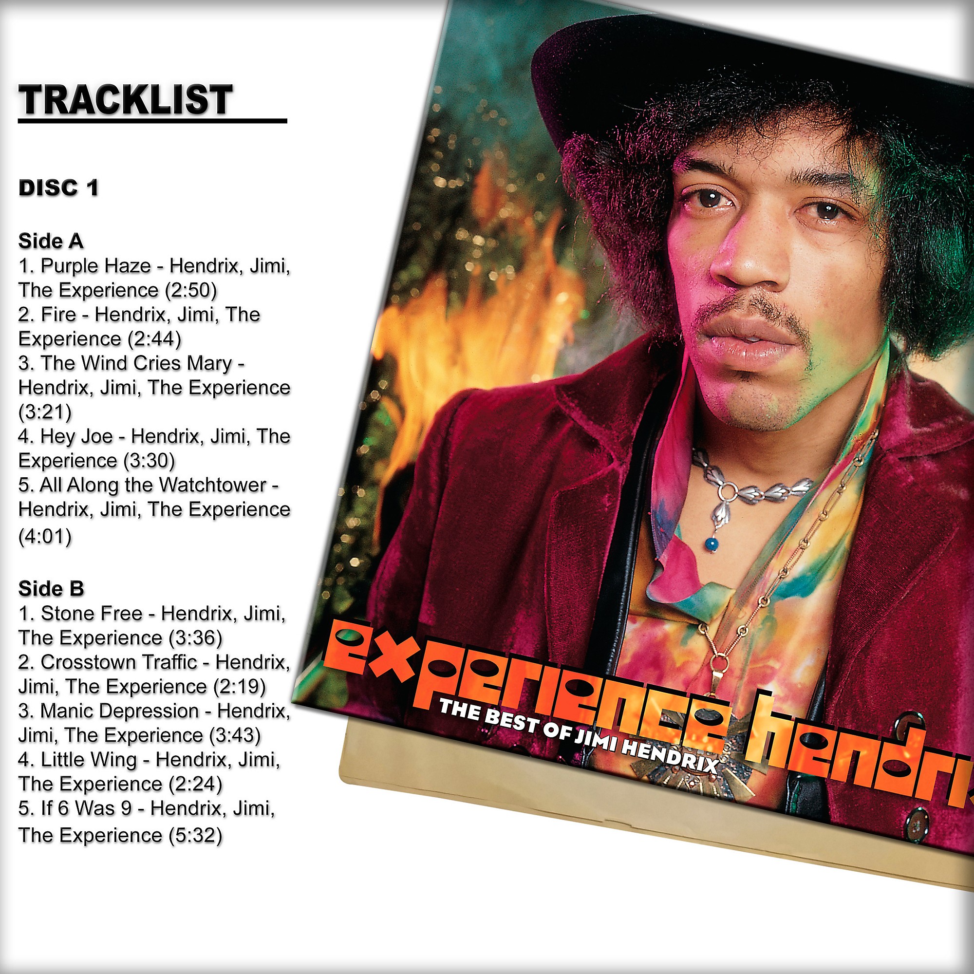 Jimi Hendrix Experience, The - Experience Hendrix: The Best Of Jimi Hendrix