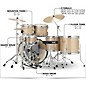 TAMA Imperialstar 6-Piece Complete Drum Set with Meinl HCS Cymbals and 22" Bass Drum Champagne Mist