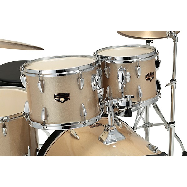 TAMA Imperialstar 6-Piece Complete Drum Set with Meinl HCS Cymbals and 22" Bass Drum Champagne Mist
