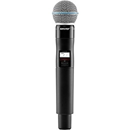 Open Box Shure QLXD2/B58=-H50 Wireless Handheld Transmitter with Beta 58A Microphone, Band H50 Level 1 Band H50