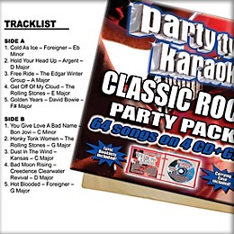 Sybersound Party Tyme Karaoke - Classic Rock Party Pack