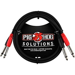 Pig Hog 1/4" - 1/4" Dual Cable 3 ft. Pig Hog 1/4" - 1/4" Dual Cable 3 ft.