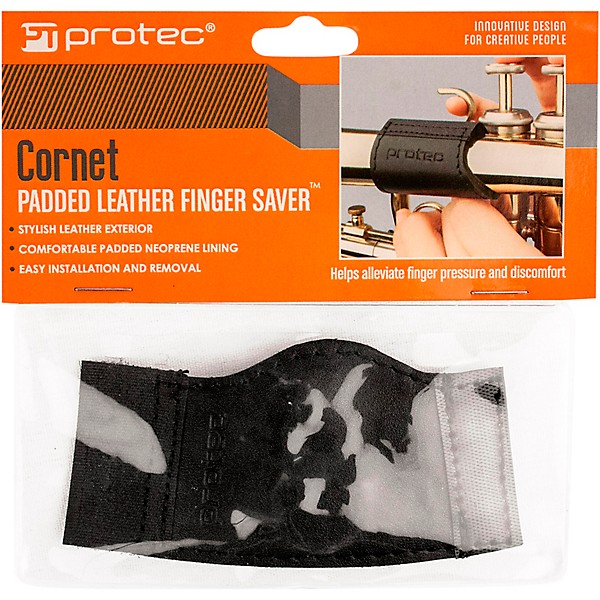 Protec Cornet Padded Leather Finger Saver