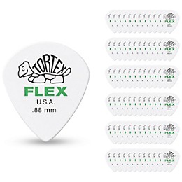 Dunlop 468 Tortex Flex Jazz III Picks .88 mm 72 Pack