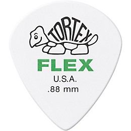 Dunlop 468 Tortex Flex Jazz III Picks .88 mm 72 Pack