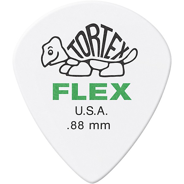 Dunlop 468 Tortex Flex Jazz III Picks .88 mm 72 Pack