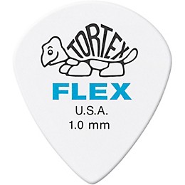 Dunlop 468 Tortex Flex Jazz III Picks 1.0 mm 12 Pack