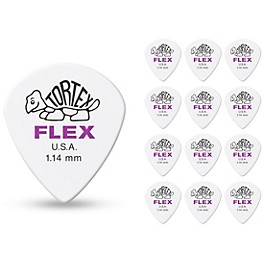 Dunlop 468 Tortex Flex Jazz III Picks 1.14 mm 72 Pack Dunlop 468 Tortex Flex Jazz III Picks 1.14 mm 12 Pack