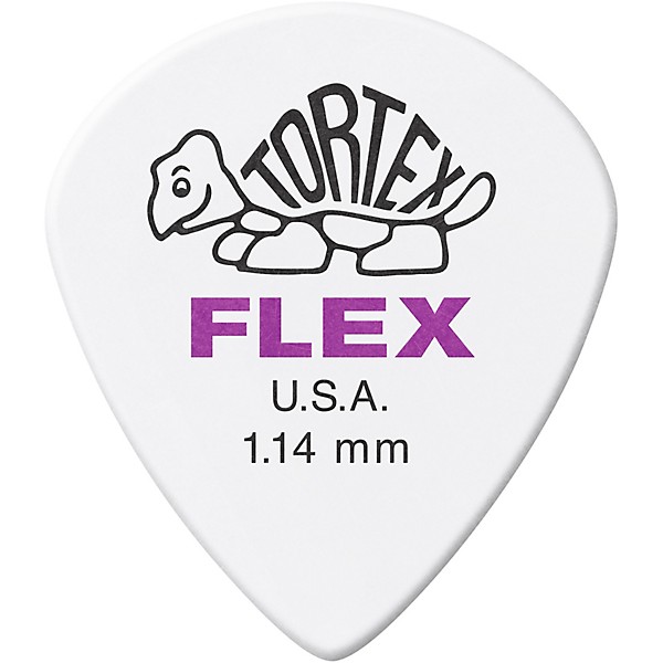 Dunlop 468 Tortex Flex Jazz III 1.14 mm 12 Pack